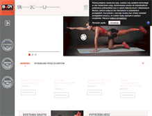 Tablet Screenshot of bodysculpture.pl