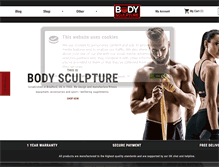 Tablet Screenshot of bodysculpture.co.uk